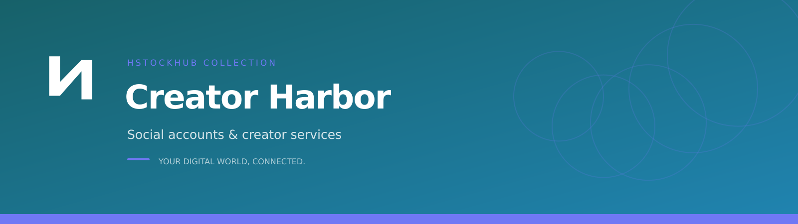 Creator Harbor banner